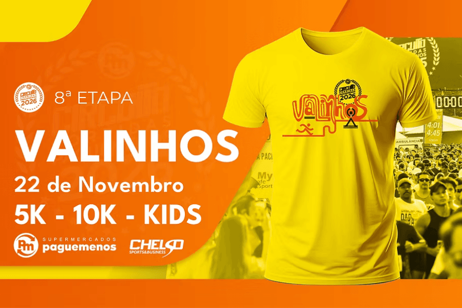 Imagem de divulgação: Circuito de Corridas Pague Menos - 8ª Etapa Valinhos - 2026