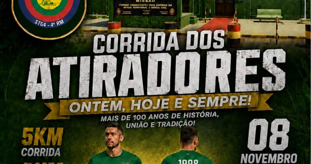 Imagem de divulgação: Corrida dos Atiradores