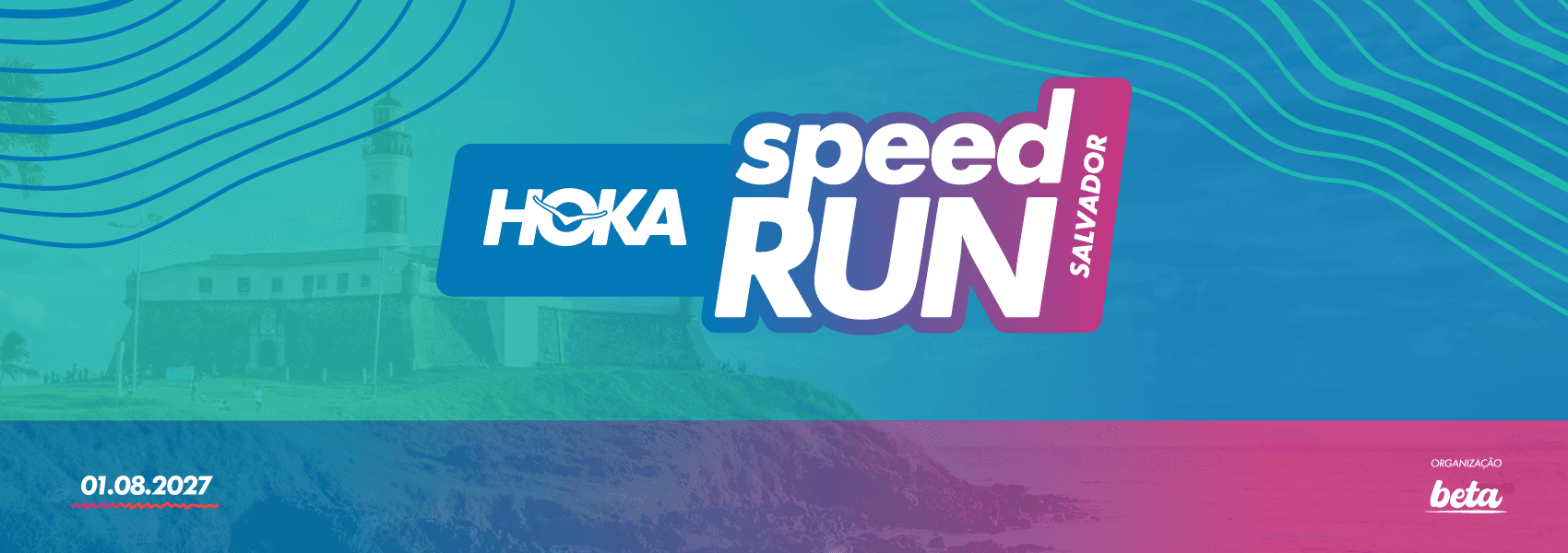 Imagem de divulgação: Hoka Speed Run 2027 - Salvador