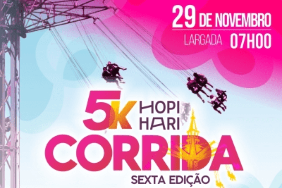 Imagem de divulgação: 6ª Corrida Hopi Hari