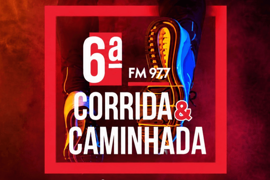 Imagem de divulgação: 6ª Corrida e Caminhada 97 FM