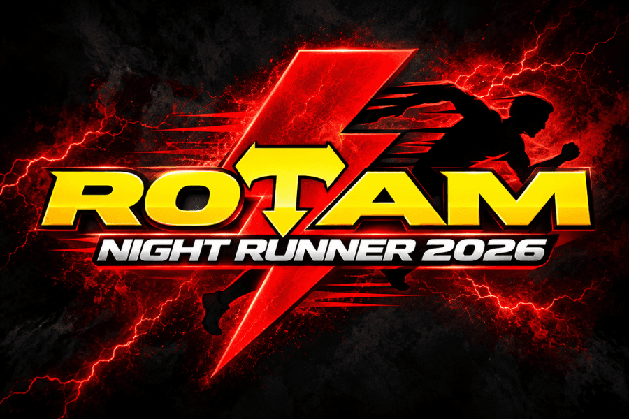 Imagem de divulgação: Corrida ROTAM Night Run