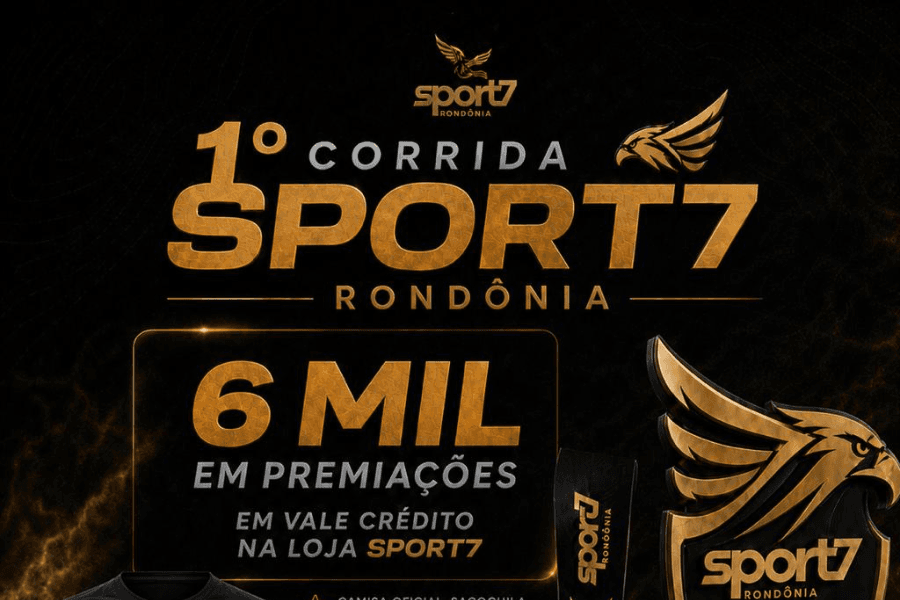 Imagem de divulgação: 1ª CORRIDA SPORT7 RONDÔNIA - Porto Velho RO