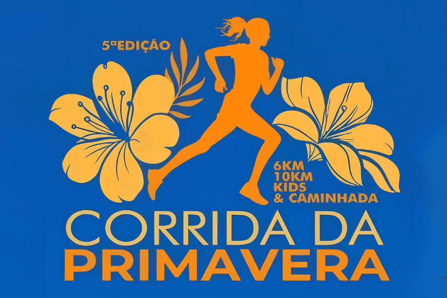 Imagem de divulgação: 5ª Corrida e Caminhada da Primavera