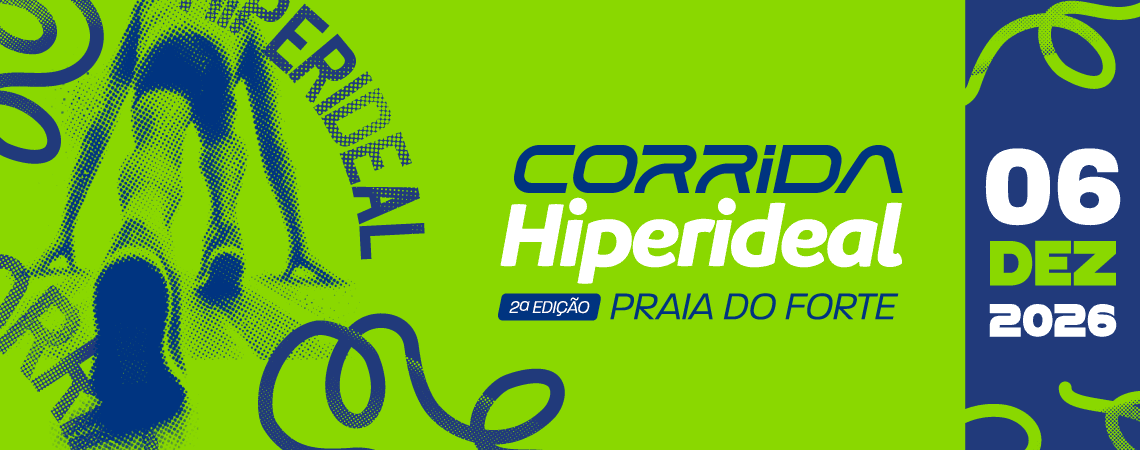 Imagem de divulgação: Corrida Hiperideal 2° Edição - Praia do Forte