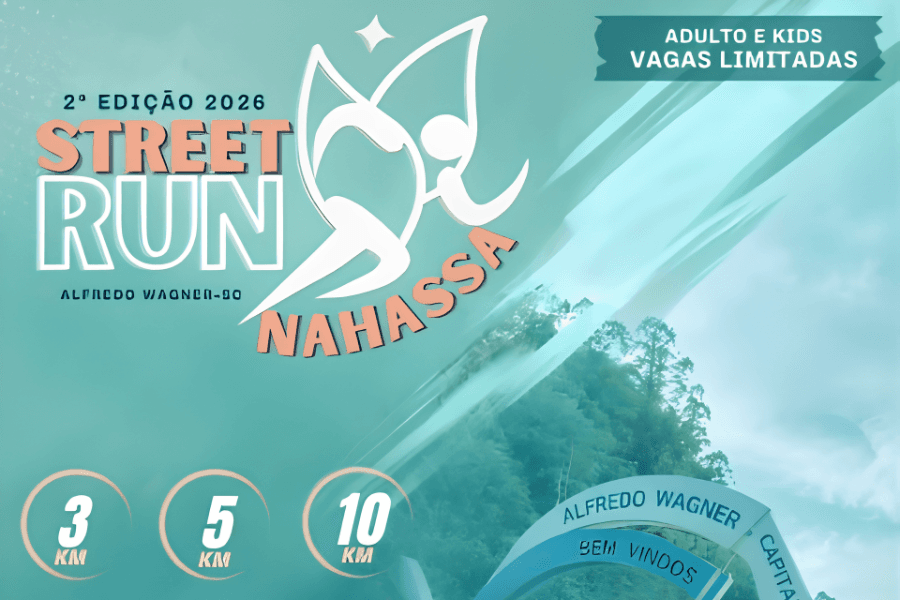 Imagem de divulgação: Nahassa Street Run 2ª Edição
