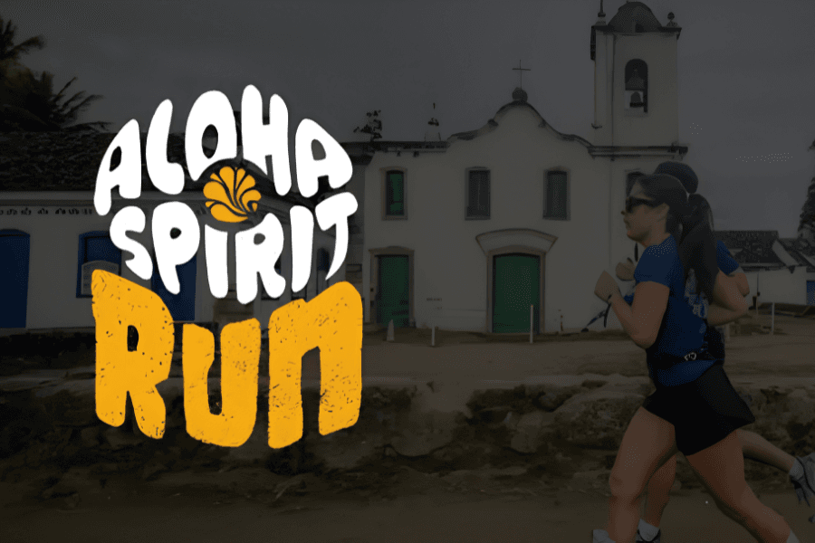 Imagem de divulgação: Aloha Spirit Run - Paraty