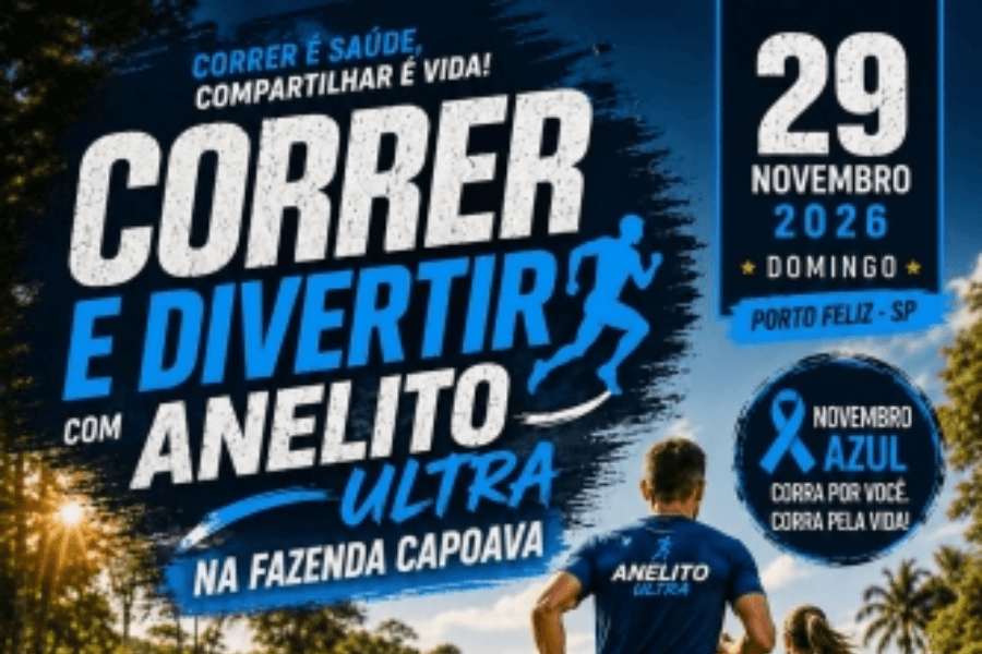 Imagem de divulgação: Correr e Divertir Fazenda Capoava 2026