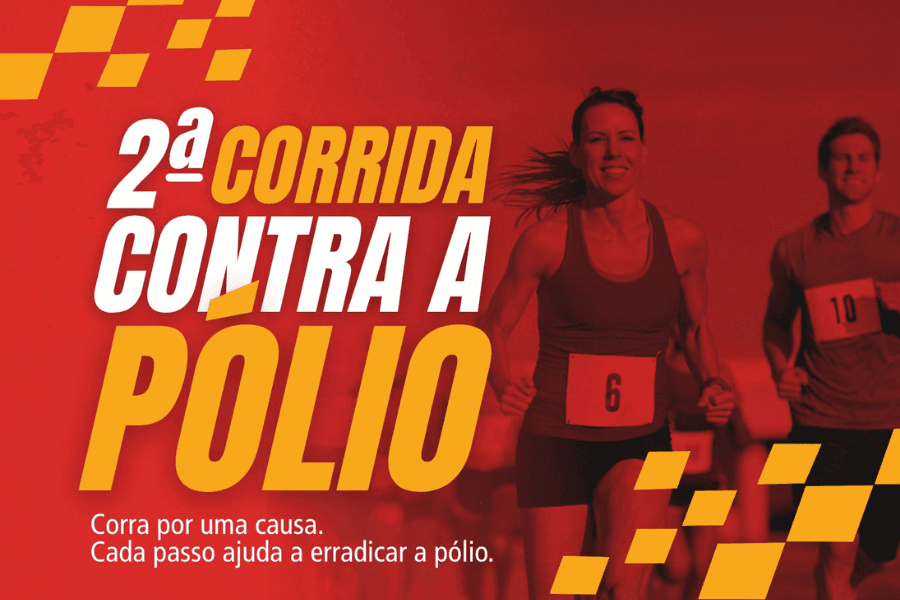 Imagem de divulgação: II Corrida Contra a Pólio