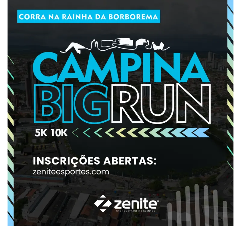 Imagem de divulgação: Campina Big Run 2026
