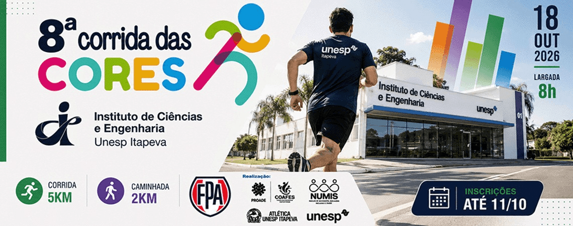 Imagem de divulgação: 8ª Corrida das Cores