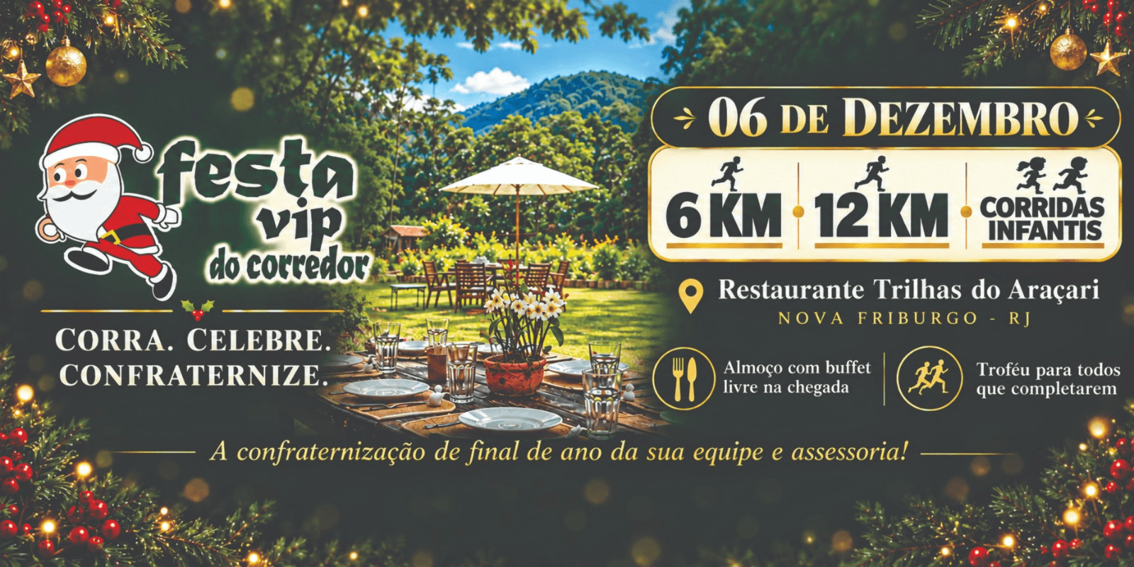 Imagem de divulgação: Festa Vip do Corredor