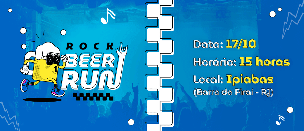 Imagem de divulgação: Rock Beer Run
