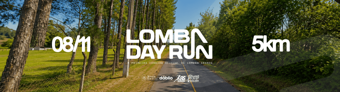 Imagem de divulgação: Lomba Day Run