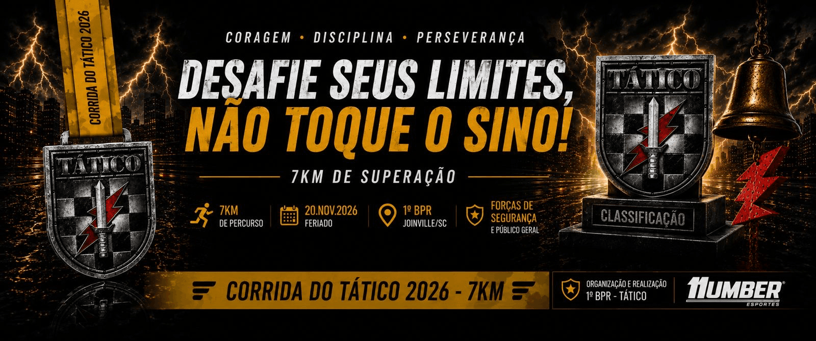 Imagem de divulgação: Corrida do Tático