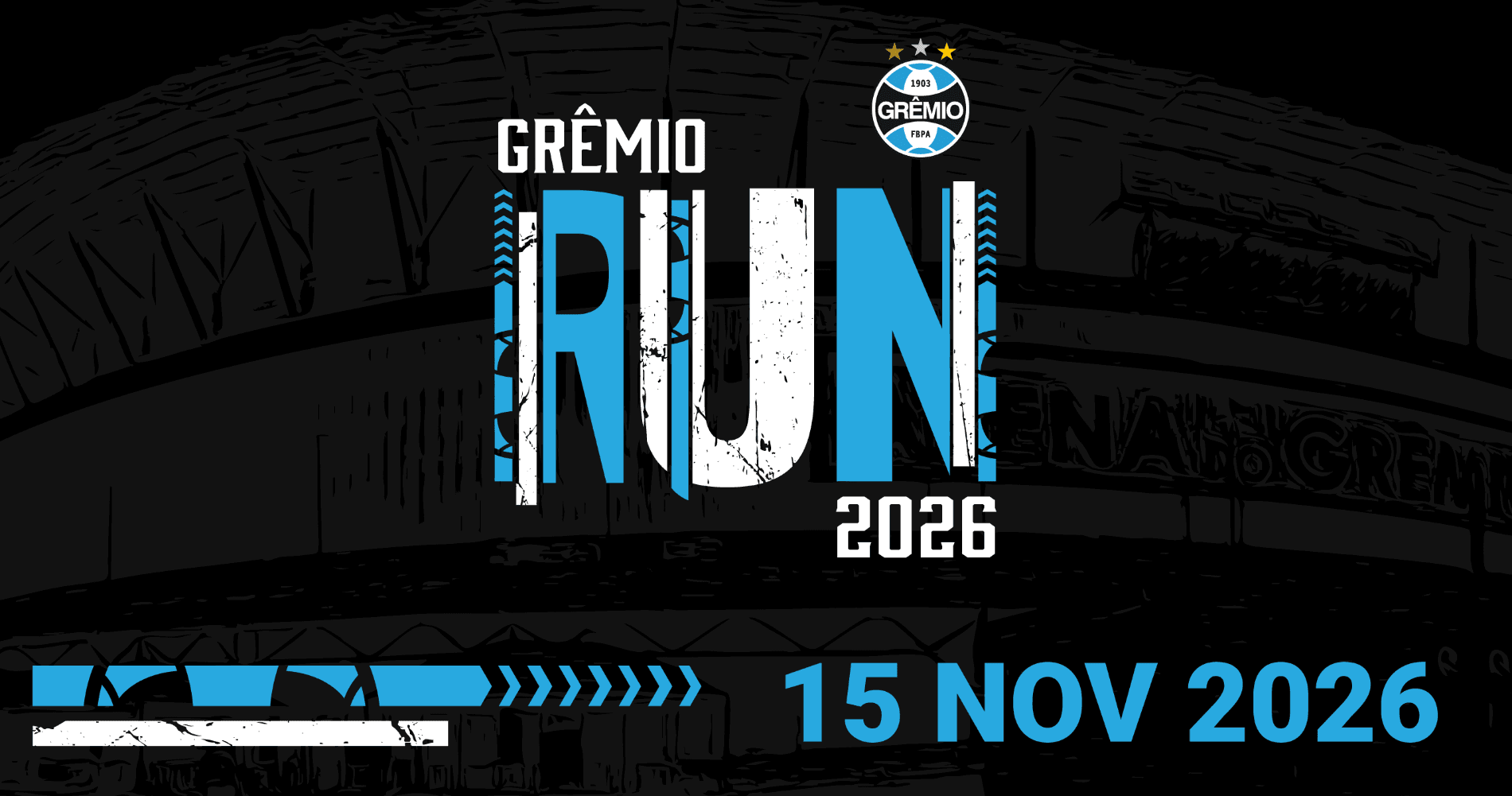 Imagem de divulgação: Corrida do Grêmio 2026