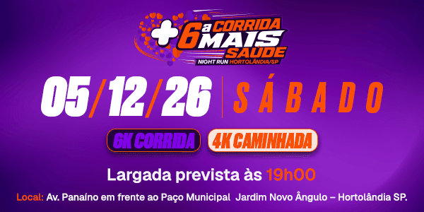 Imagem de divulgação: 6º Corrida Mais Saúde Night Run Hotolândia 2026