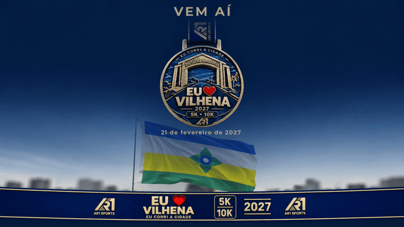 Imagem de divulgação: Corrida Eu Amo Vilhena 2027
