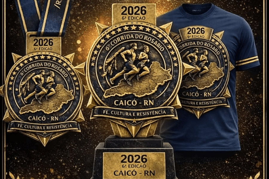 Imagem de divulgação: 6ª Corrida do Rosário