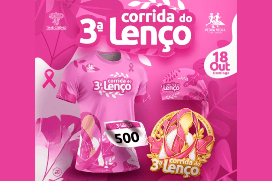 Imagem de divulgação: 3ª Corrida do Lenço