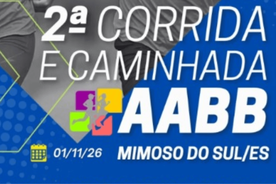 Imagem de divulgação: Corrida Aabb Mimoso do Sul 2026