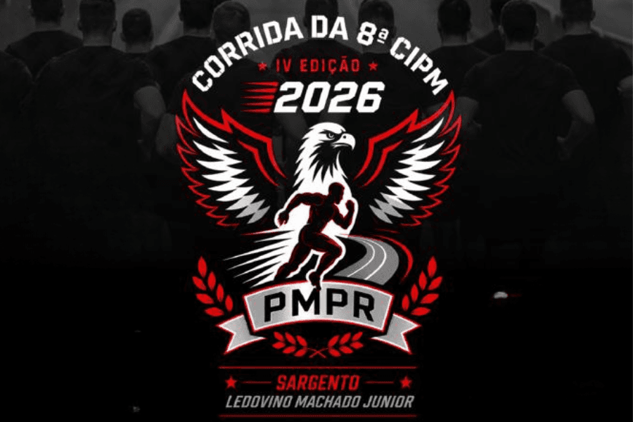 Imagem de divulgação: 4ª Corrida do 8º CIPM