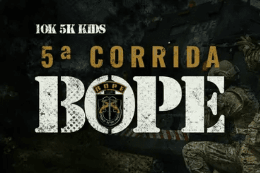 Imagem de divulgação: 5ª Corrida do Bope