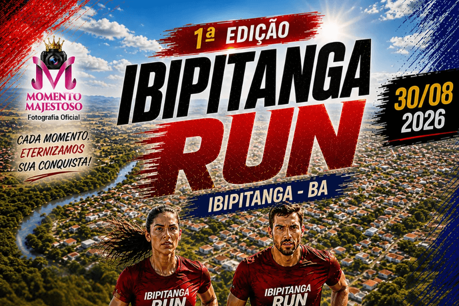 Imagem de divulgação: 1ª Ibipitanga Run