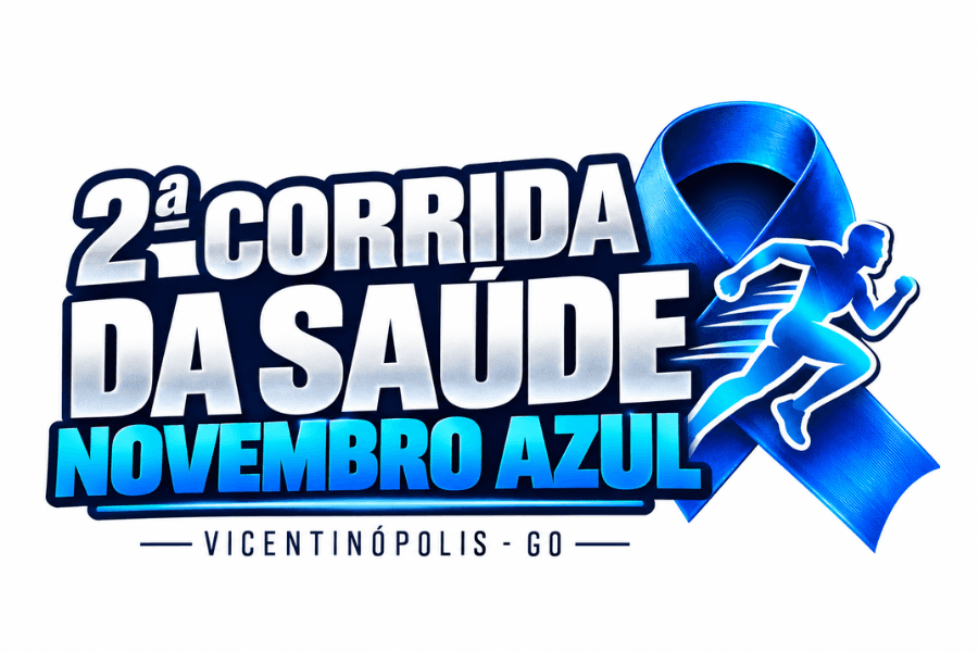 Imagem de divulgação: 2ª Corrida da Saúde - Vicentinópolis