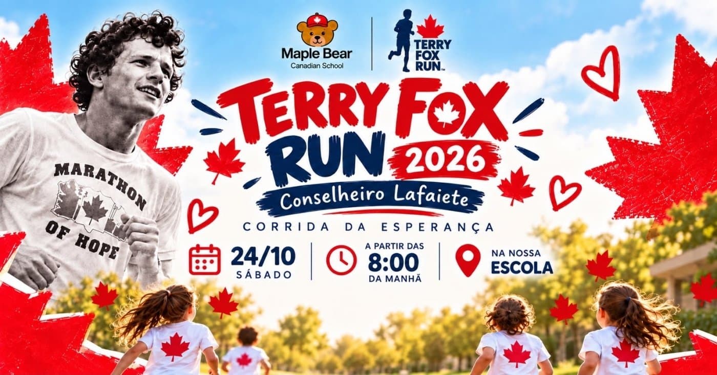 Imagem de divulgação: Terry Fox Run 2026 - Conselheiro Lafaiete