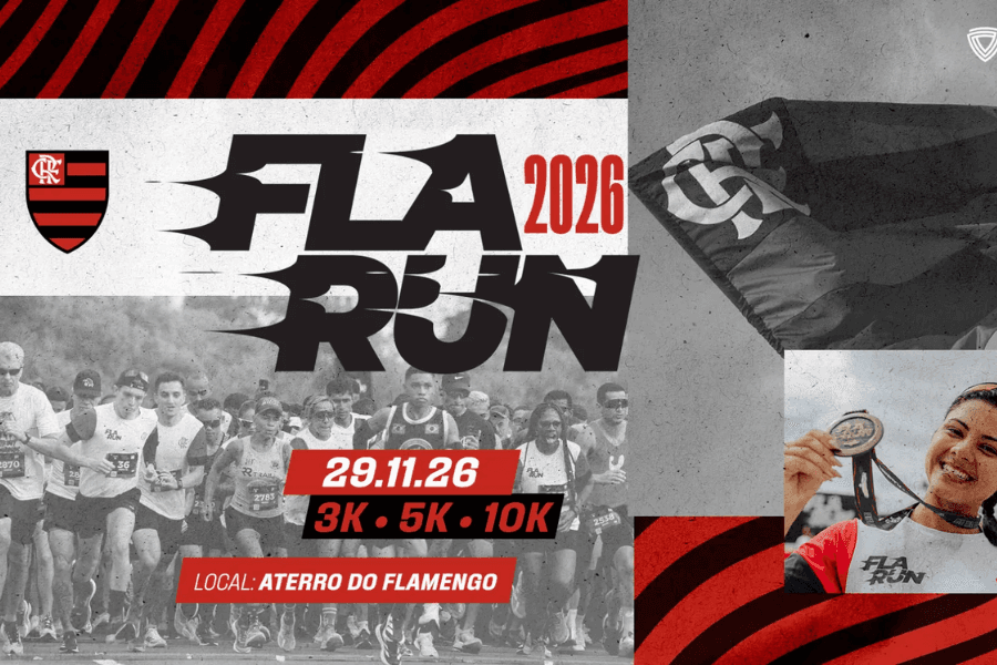 Imagem de divulgação: Fla Run 2026 - Etapa II