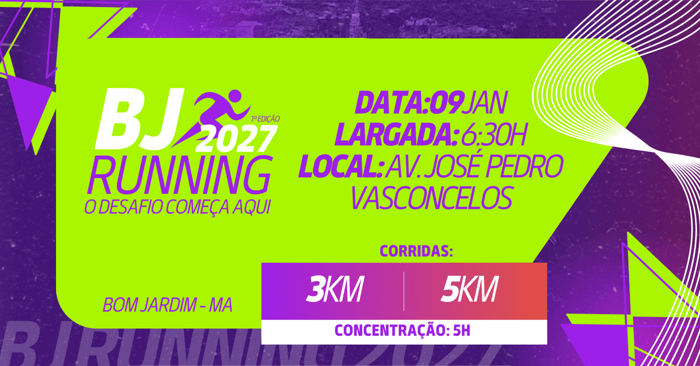 Imagem de divulgação: BJ Running 2027
