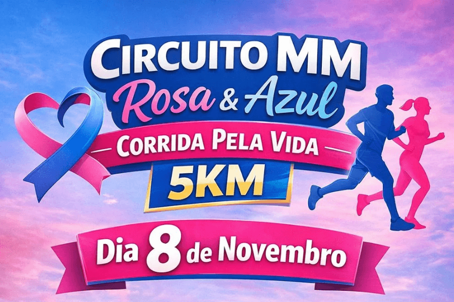 Imagem de divulgação: 1ª Corrida pela Vida