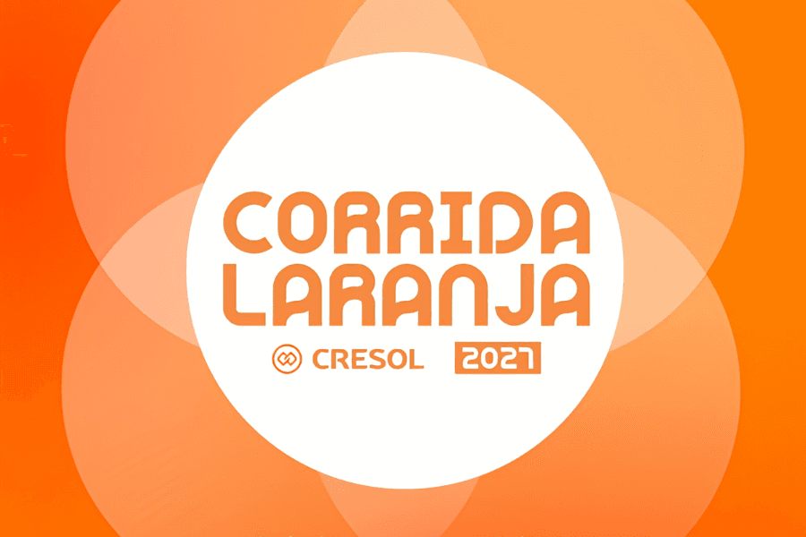 Imagem de divulgação: Corrida Laranja Cresol
