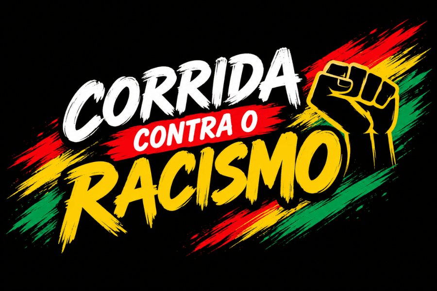 Imagem de divulgação: Corrida contra o Racismo