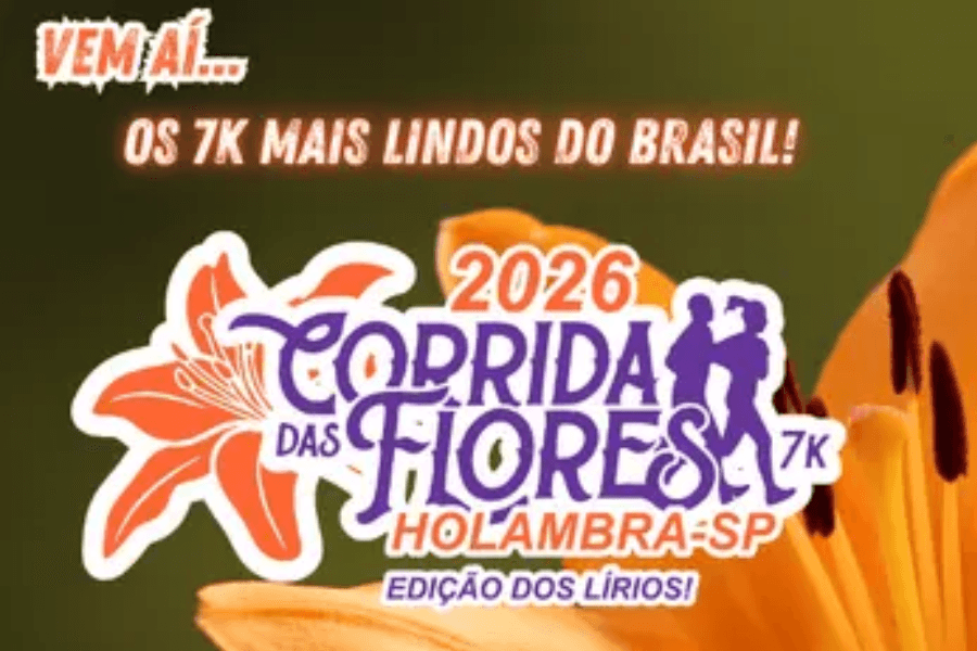 Imagem de divulgação: Corrida das Flores - Edição dos Lírios
