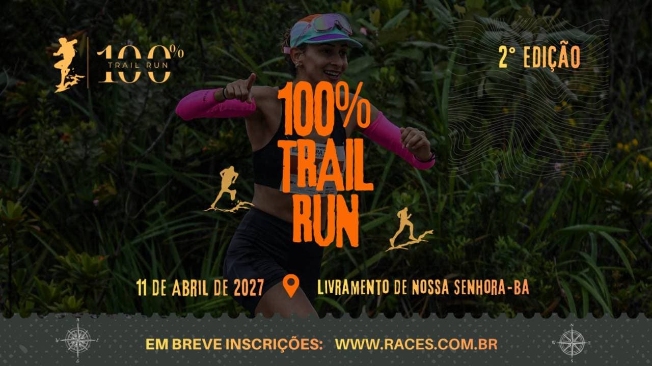 Imagem de divulgação: 100% Trail Run