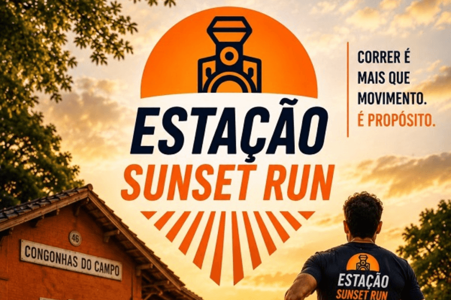 Imagem de divulgação: Estação Sunset Run 2026