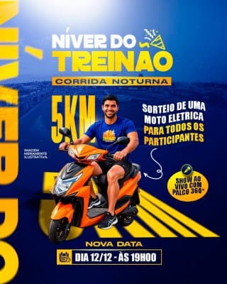 Imagem de divulgação: Niver do Treinão