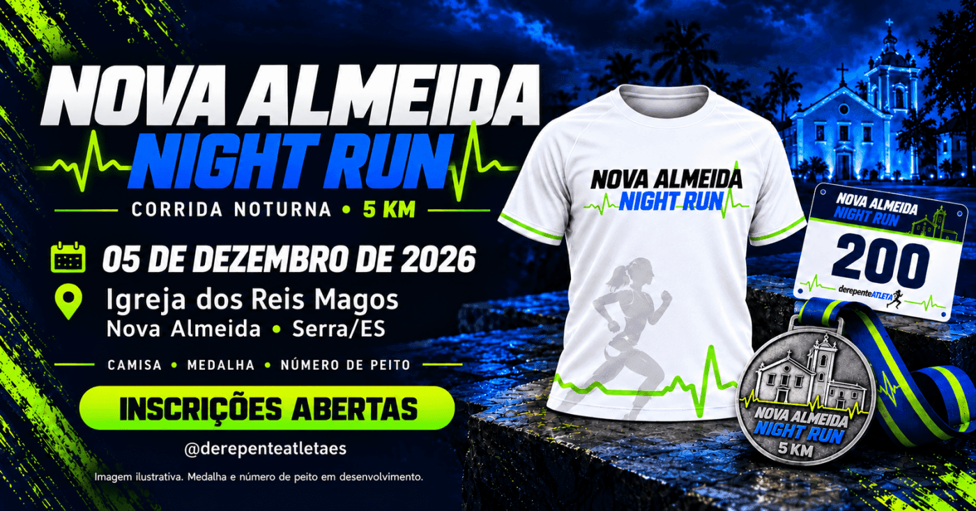 Imagem de divulgação: Nova Almeida Nigth Run