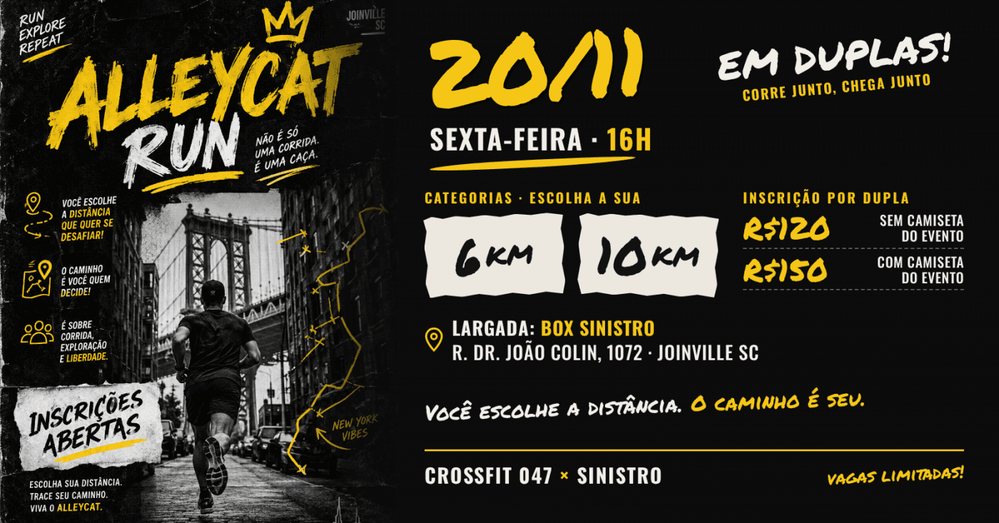 Imagem de divulgação: Alleycat Run