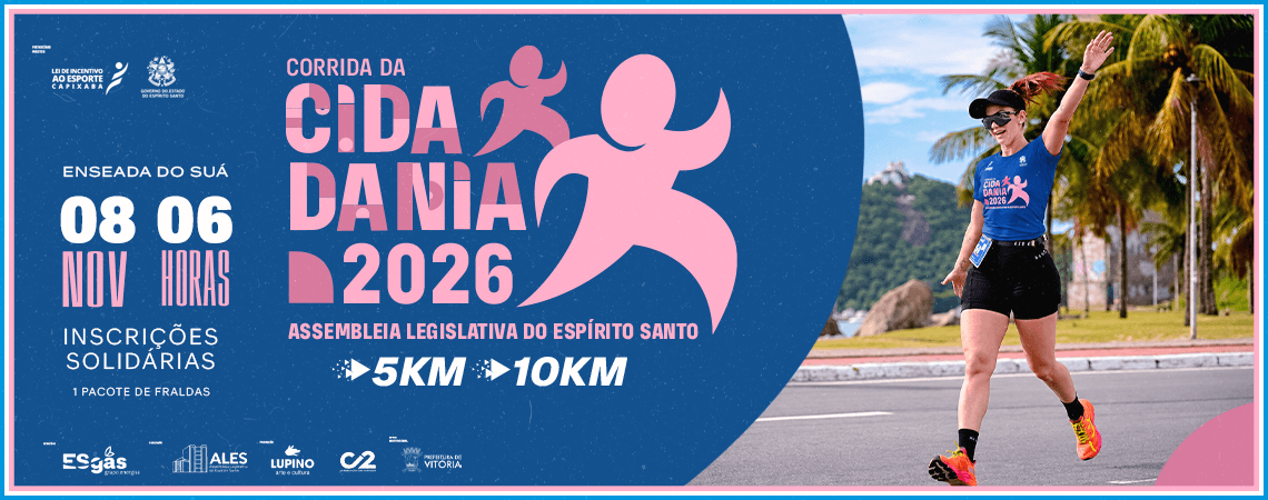 Imagem de divulgação: Corrida da Cidadania de Vitória