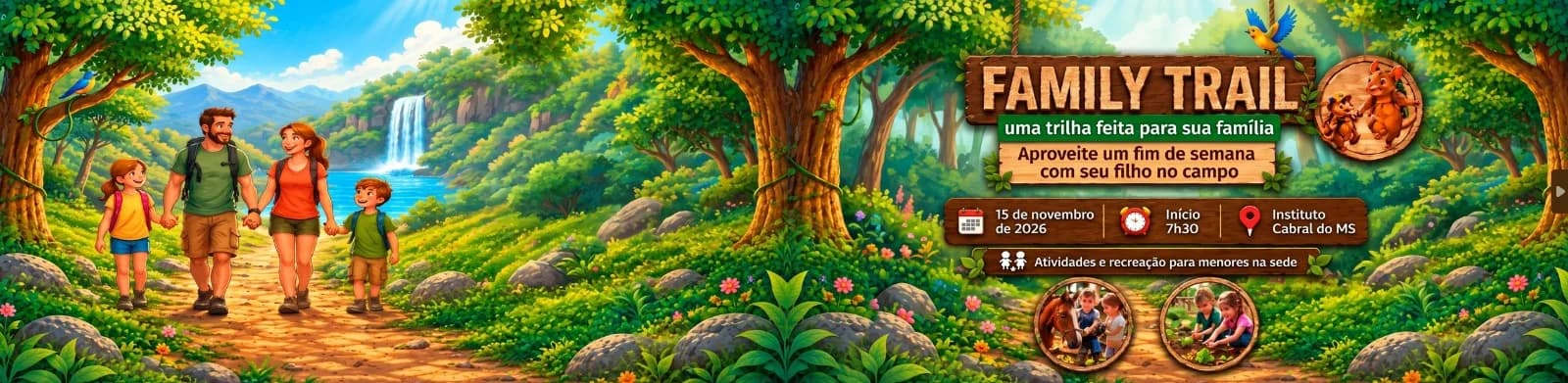 Imagem de divulgação: FAMILY TRAIL — Feito para sua família