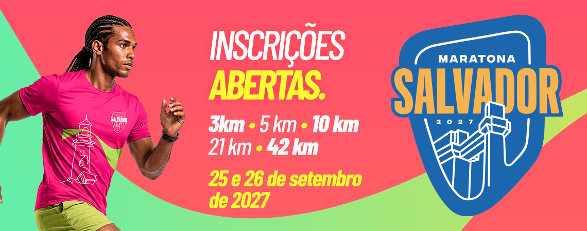Imagem de divulgação: Maratona Salvador 2027