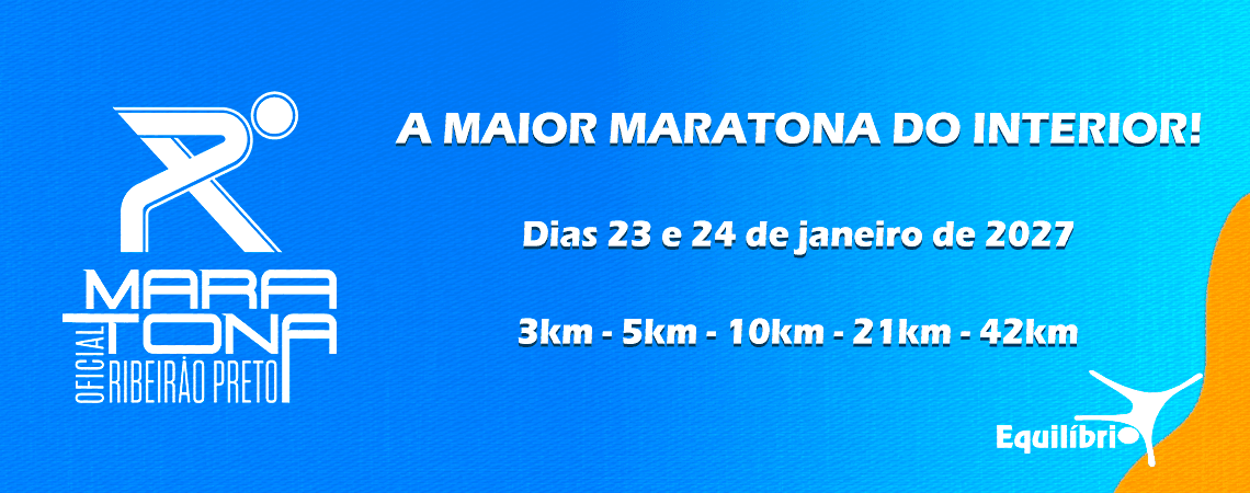 Imagem de divulgação: Maratona Oficial de Ribeirão Preto Piracanjuba Proforce 2027