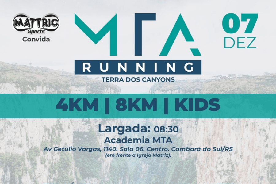 Imagem de divulgação: MTA Running
