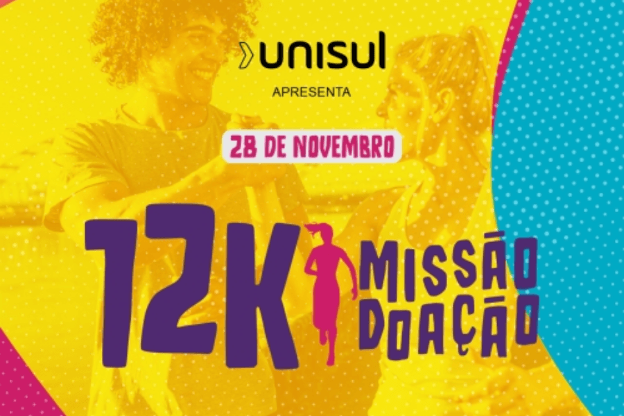 Imagem de divulgação: 12k Missão Doação