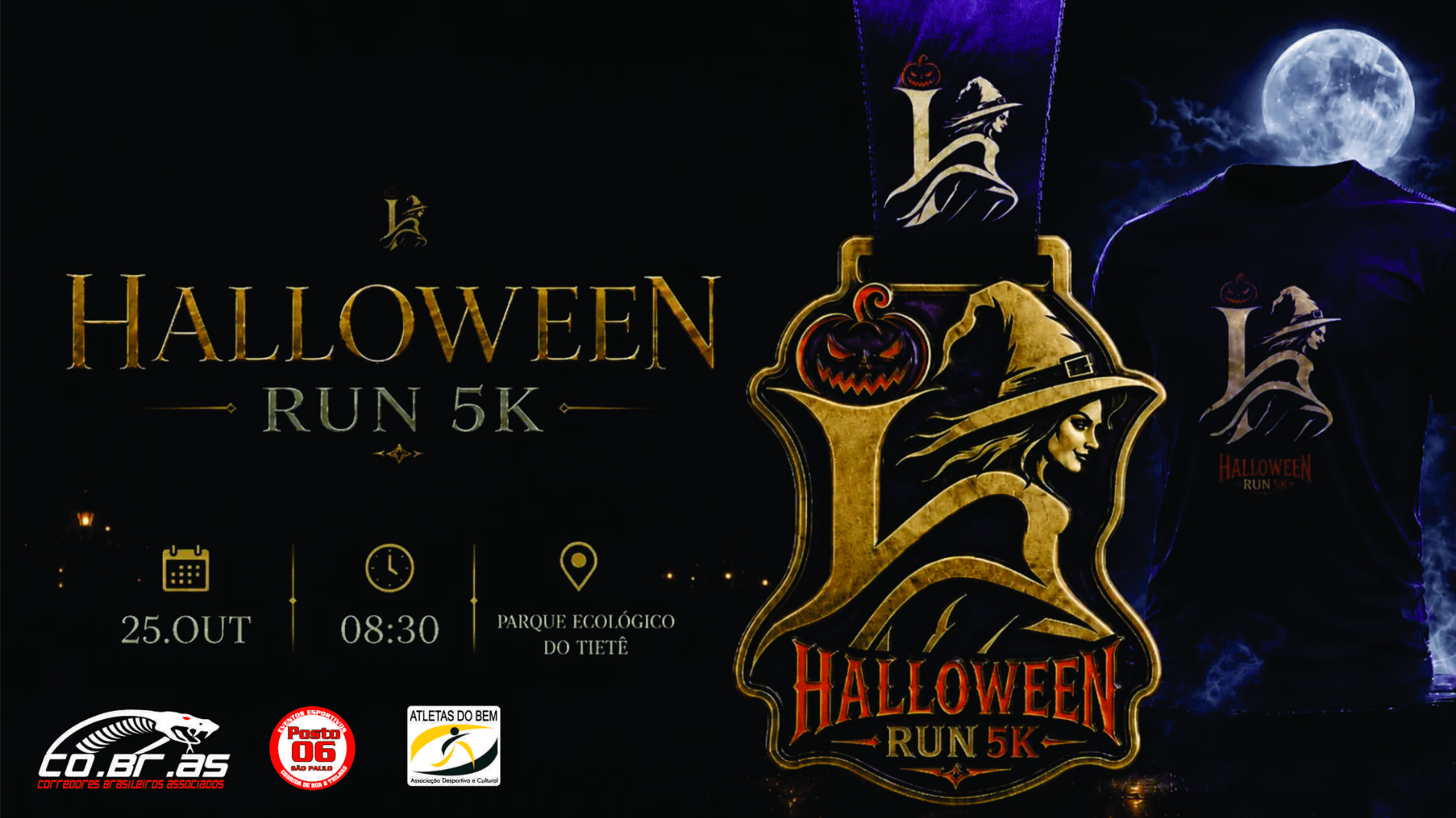 Imagem de divulgação: Halloween Run 5km
