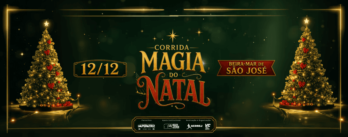 Imagem de divulgação: Corrida Magia do Natal