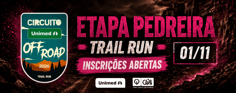 Imagem de divulgação: Circuito Unimed Off Road - Etapa Pedreira